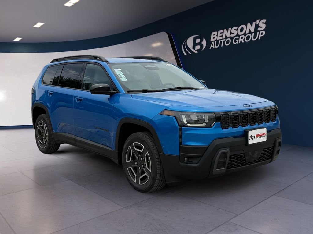 New 2026 Hydro Blue Pearl-Coat Exterior Paint Jeep Laredo image 7