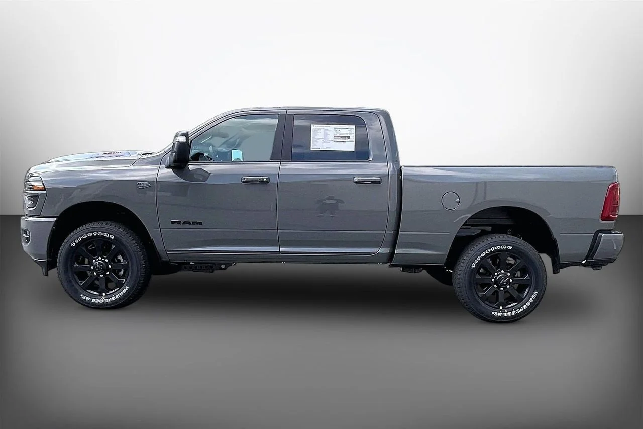 New 2027 Ceramic Gray Clear-Coat Exterior Paint RAM Laramie image 5