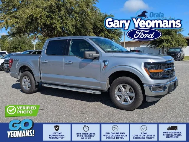 Used 2025 Silver Metallic Ford XLT image 1