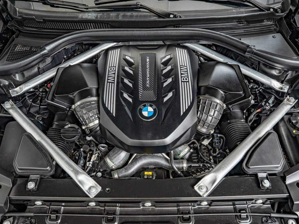 Used 2023 Frozen Black Metallic BMW M50i image 45