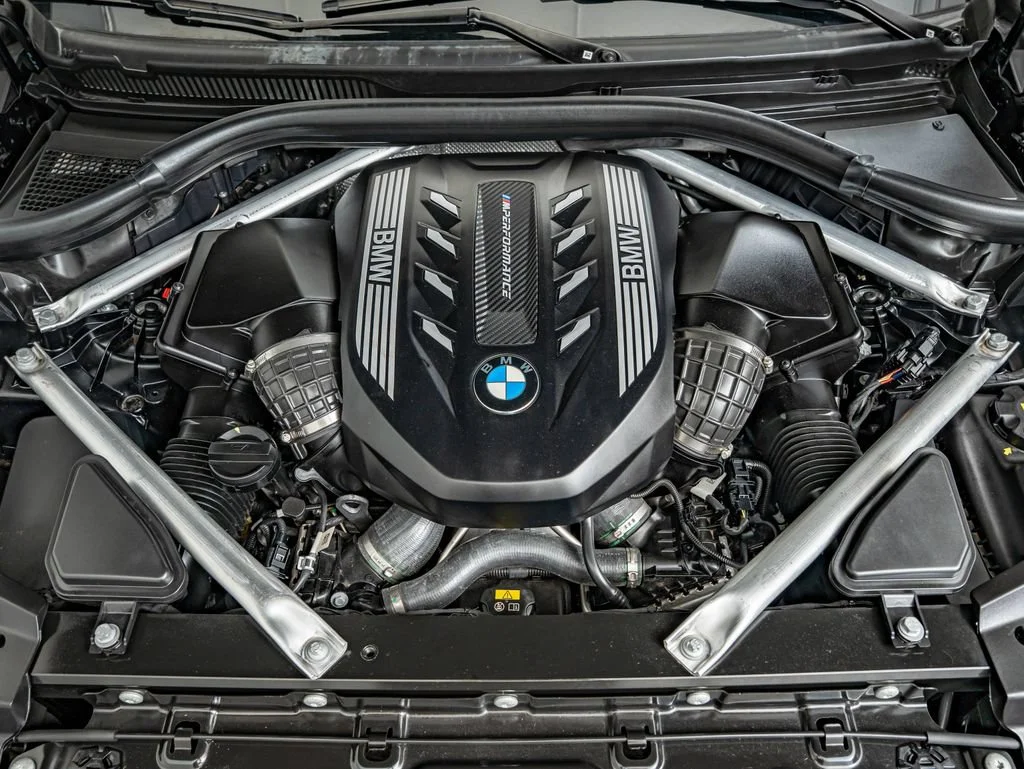Used 2023 Frozen Black Metallic BMW M50i image 45