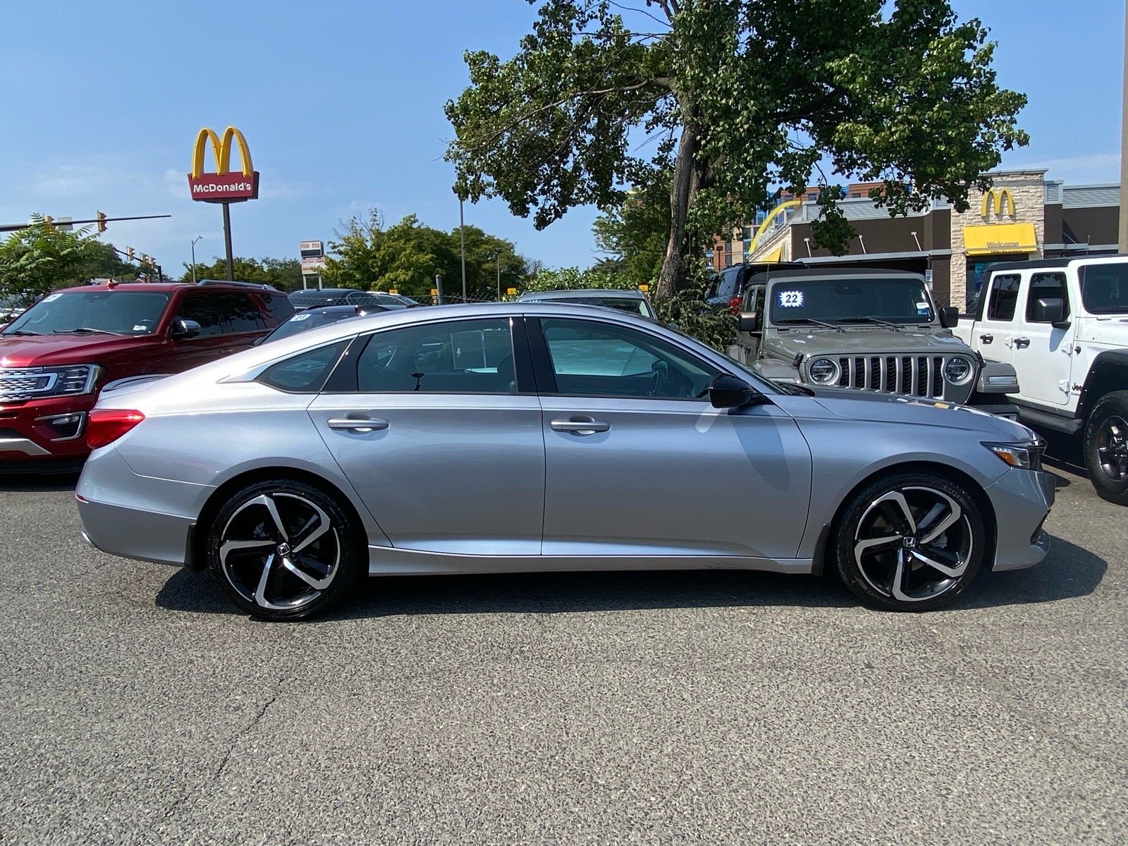 Used 2021 Silver Honda Sport Special Edition image 2