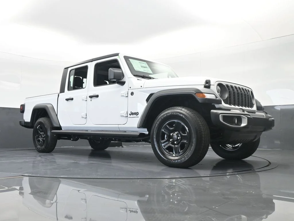 Used 2025 Bright White Clearcoat Jeep Sport image 58