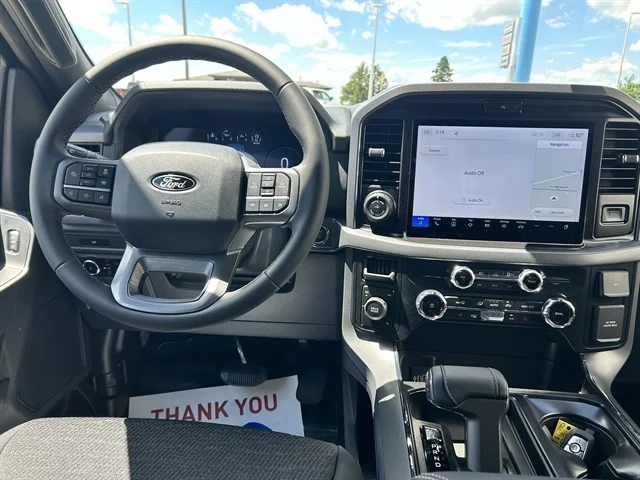 New 2026 Agate Black Metallic FORD XLT image 2