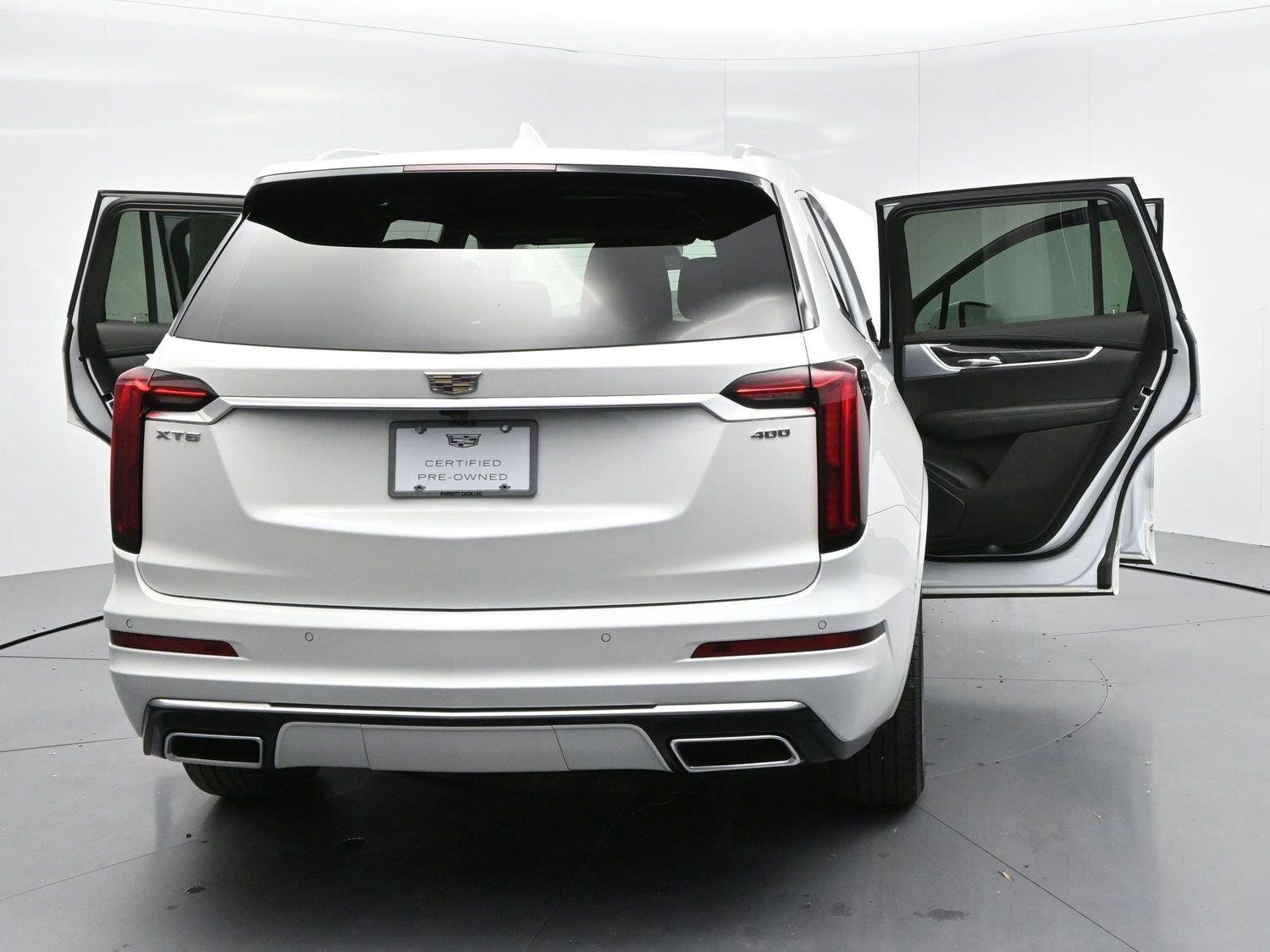 Used 2024 Crystal White Tricoat Cadillac Premium Luxury image 34