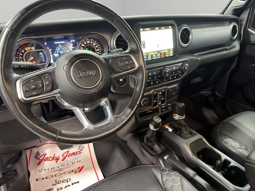 Used 2023 Bright White Clearcoat Jeep Sahara image 5