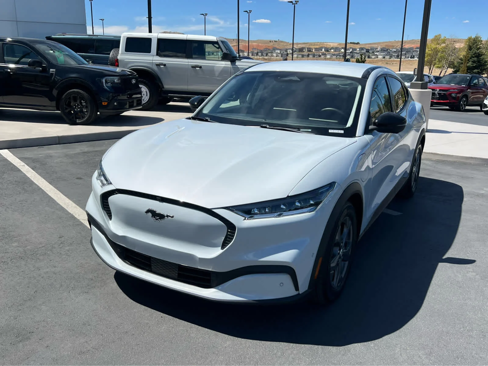 Used 2023 Ford Mustang Mach-E Select AWD with VIN 3FMTK1SS3PMA40278 for sale in Santaquin, UT