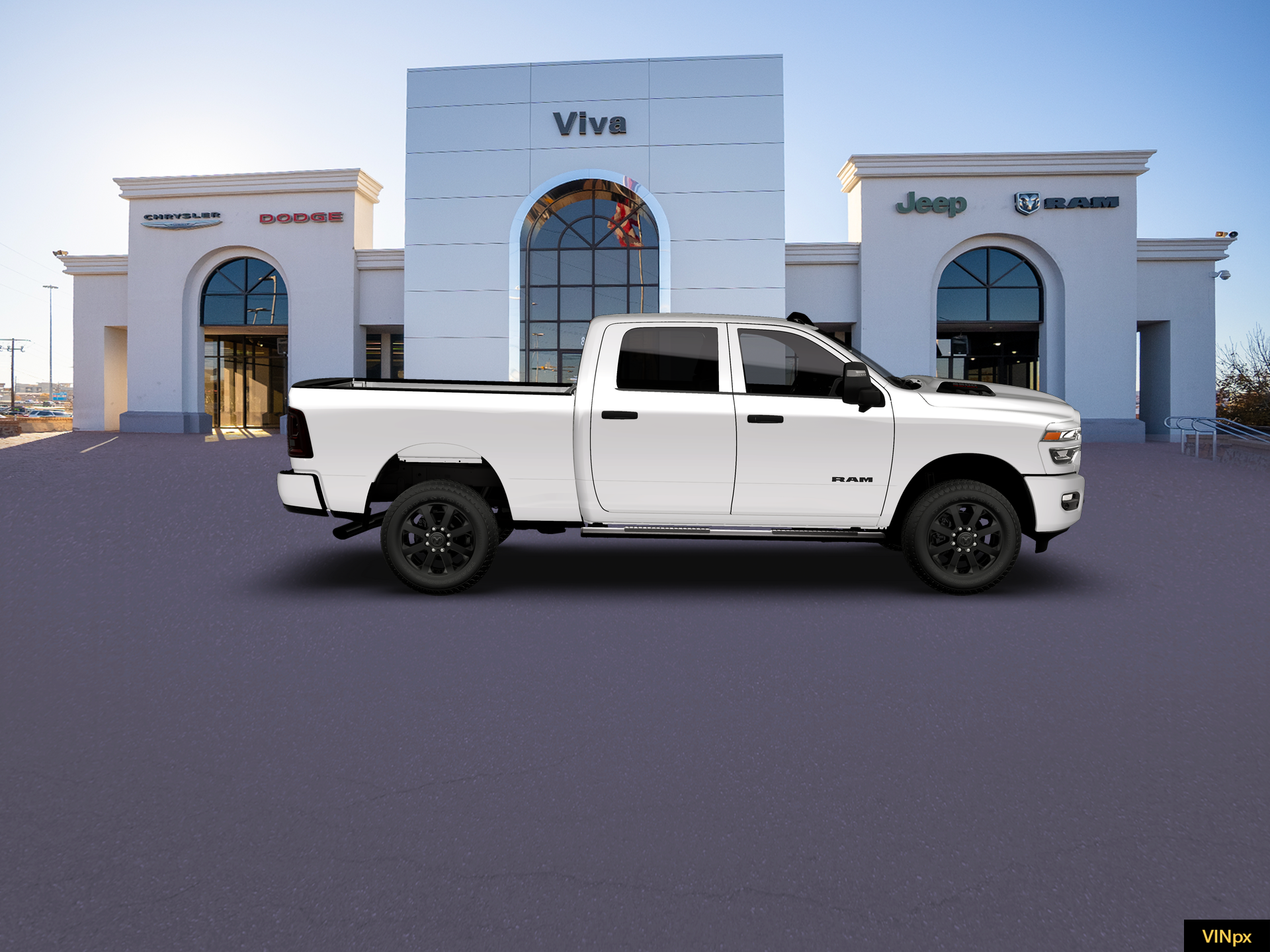 New 2027 Bright White Clear-Coat Exterior Paint RAM Black Express image 20