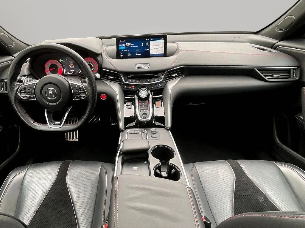 Used 2022 Platinum White Pearl Acura A-Spec Package image 9