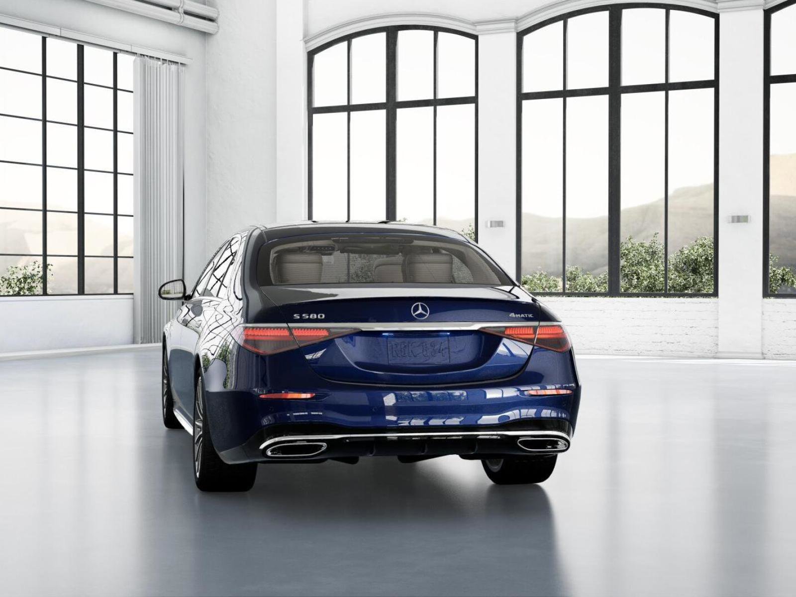 New 2026 MANUFAKTUR Mystic Blue Metallic Mercedes-Benz S 580 image 26