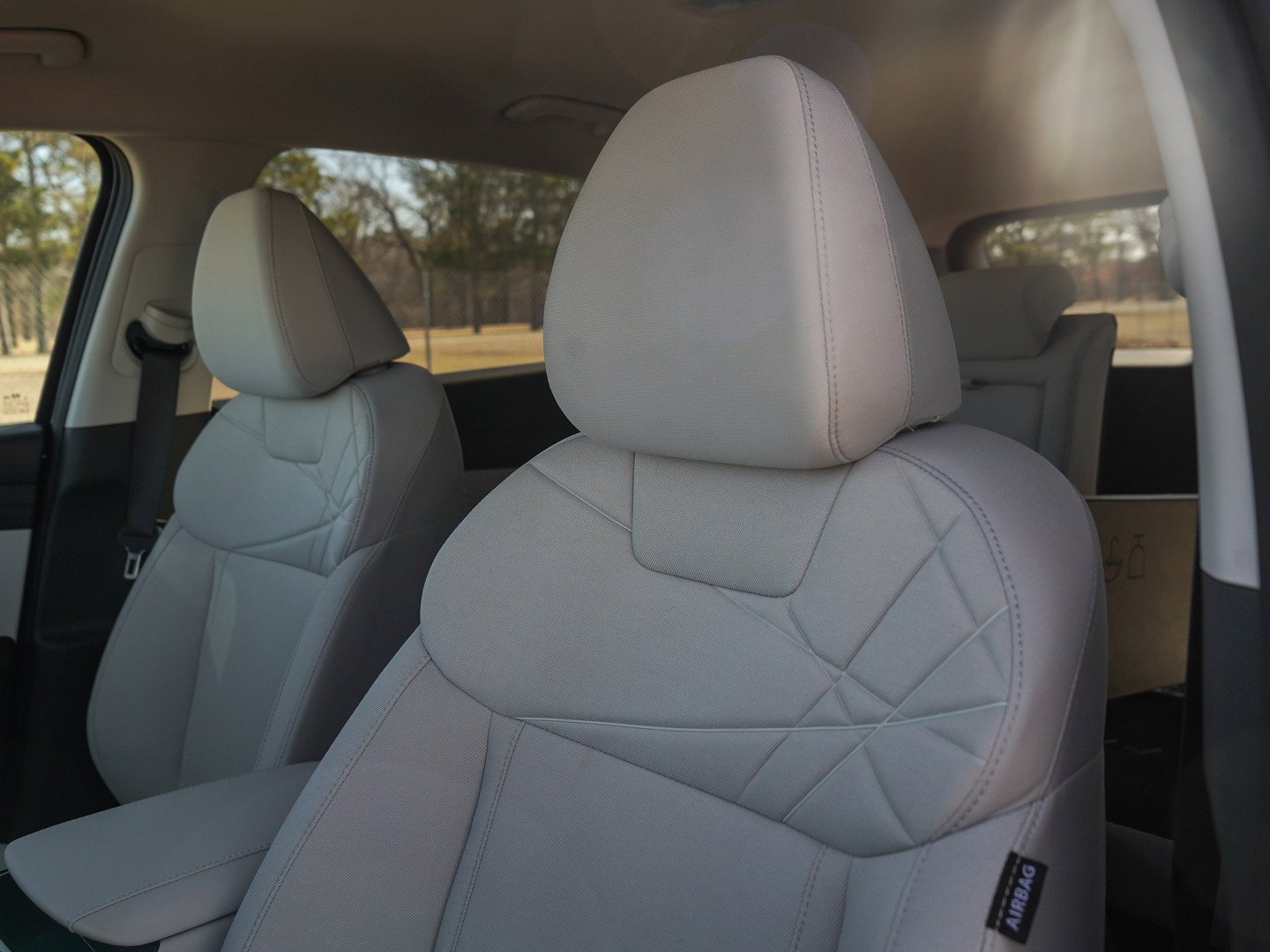 New 2026 Amazon Gray Hyundai SEL AWD image 19