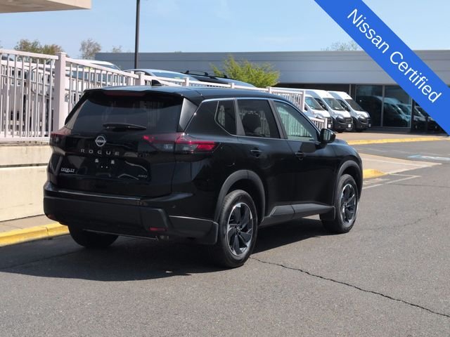 Certified Used 2025 Black Nissan SV image 3