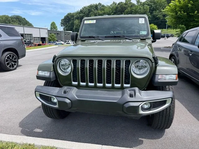 Used 2022 Green Jeep Overland image 6