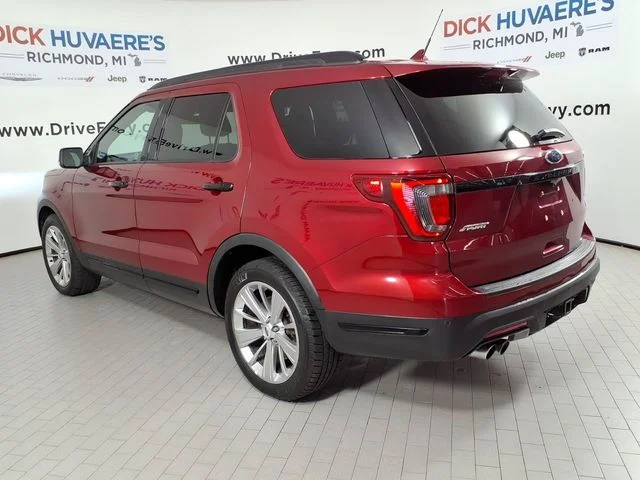 Used 2019 Red Ford Sport image 6