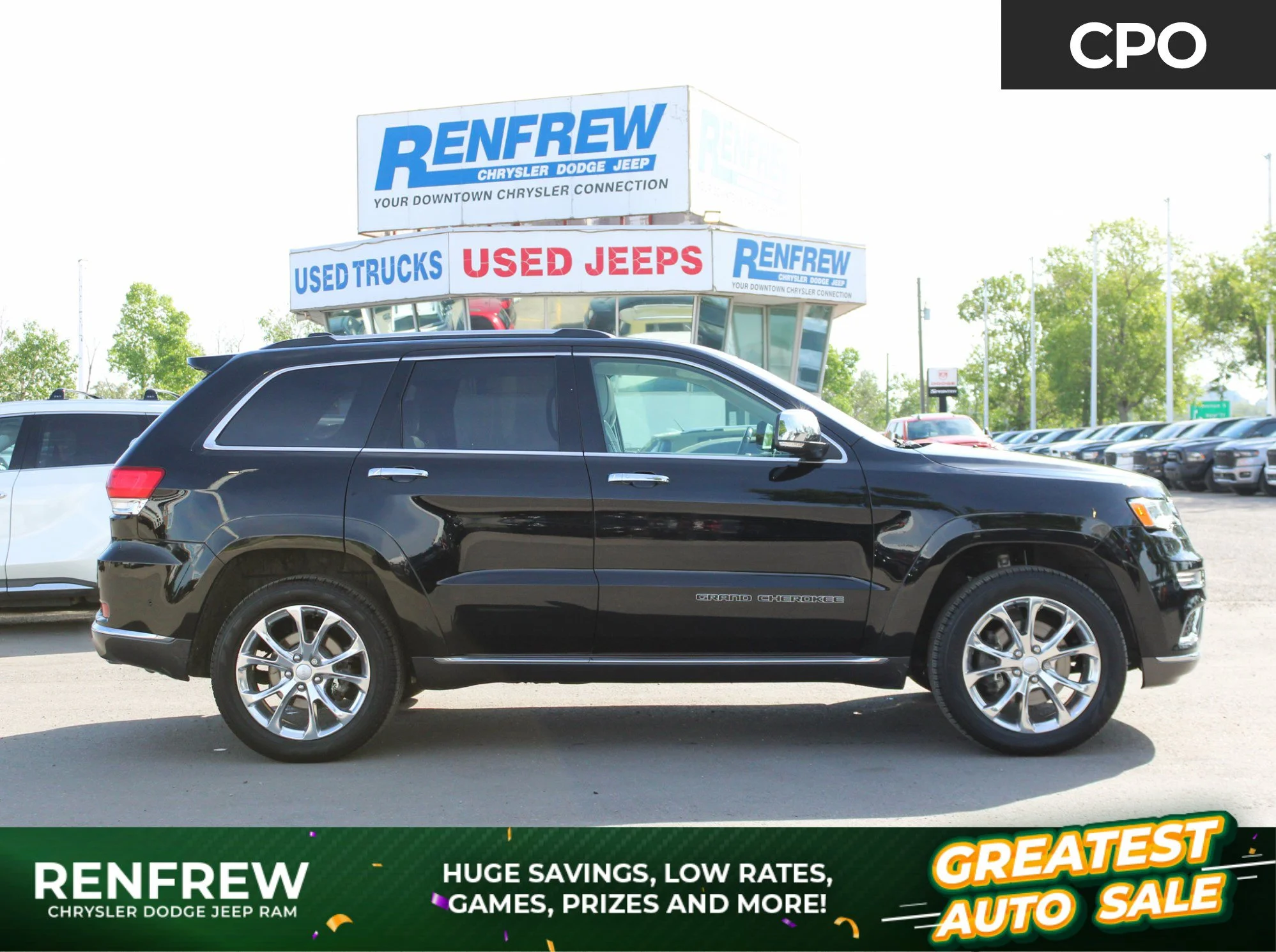 Certified Used 2020 Black Jeep Summit | Low KM