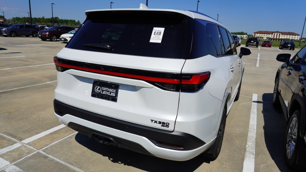 Certified Used 2025 White Lexus TX 350 Luxury image 6