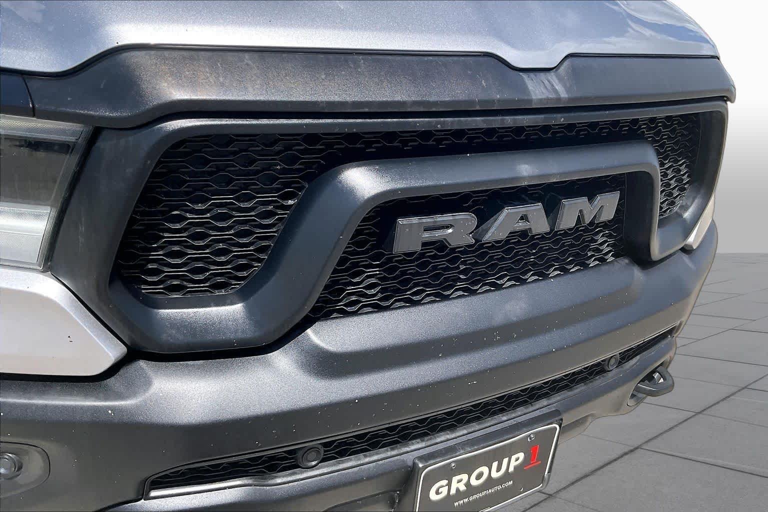 Used 2022 Billet Silver Metallic Clearcoat Ram Rebel image 29