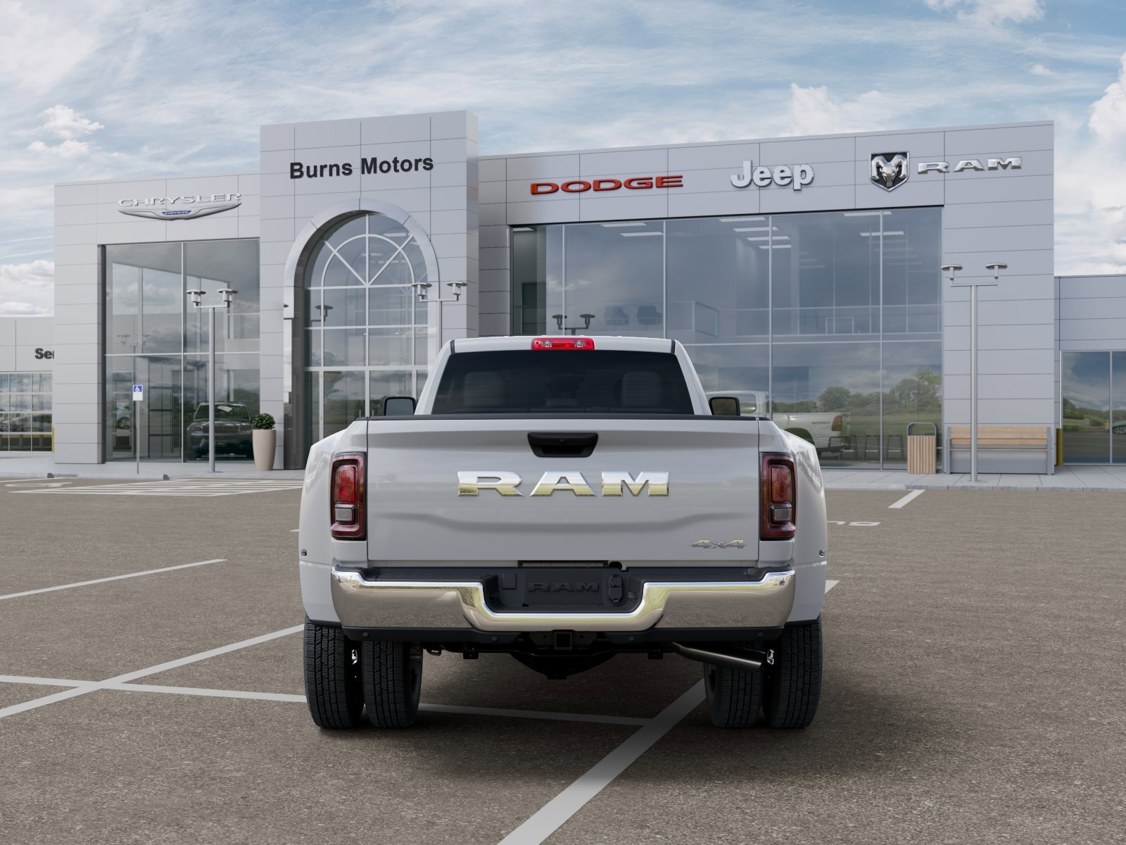 New 2026 Bright White Clear-Coat Exterior Paint Ram Tradesman Dually image 7