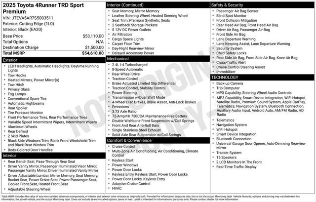 Certified Used 2025 CUTTING EDGE Toyota  image 2