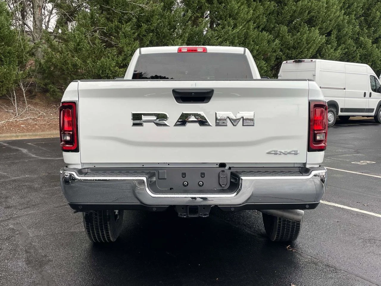 New 2026 Bright White Clear-Coat Exterior Paint RAM Tradesman image 8