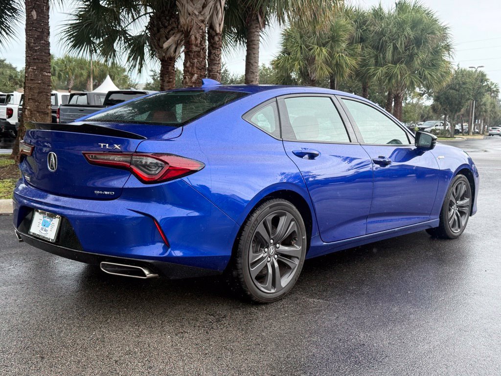 Used 2022 Blue Acura A-Spec Package image 5