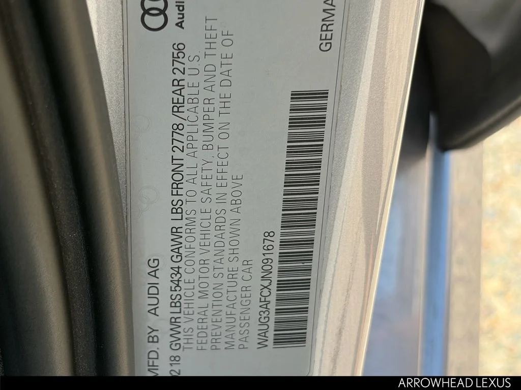 Used 2018 Silver Audi 3.0T Premium Plus image 38