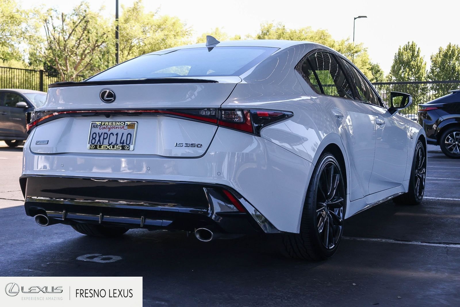 Used 2021 White Lexus 350 F SPORT image 6