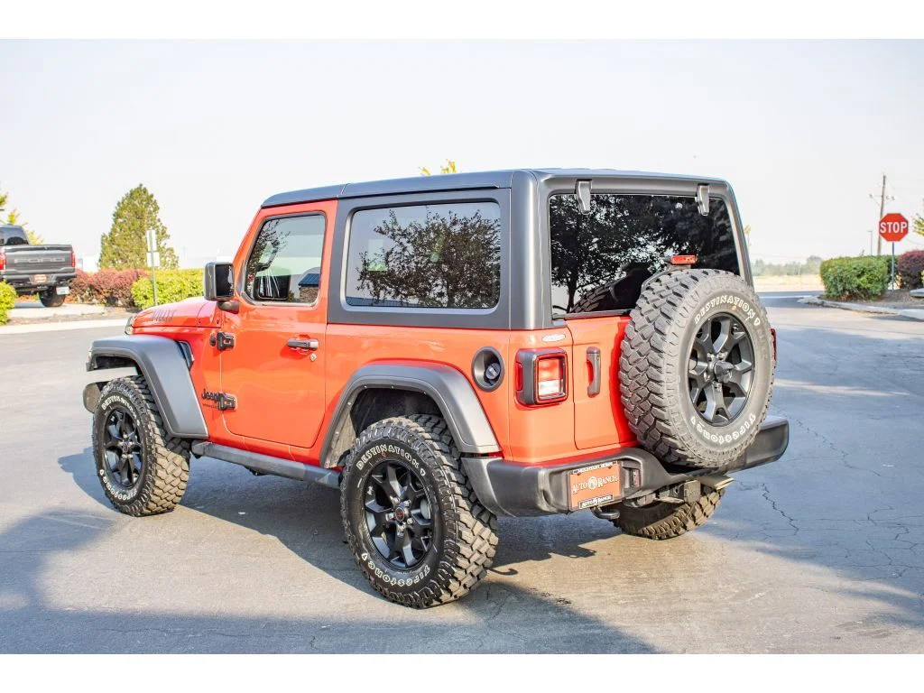 Used 2022 Firecracker Red Clearcoat Jeep Willys image 6