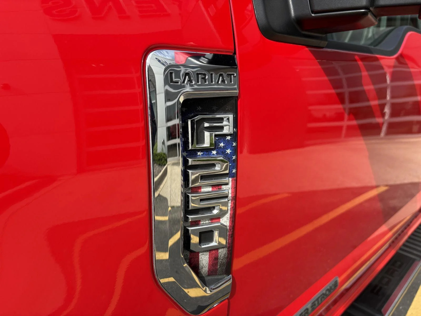 Used 2022 Race Red Ford Lariat image 16