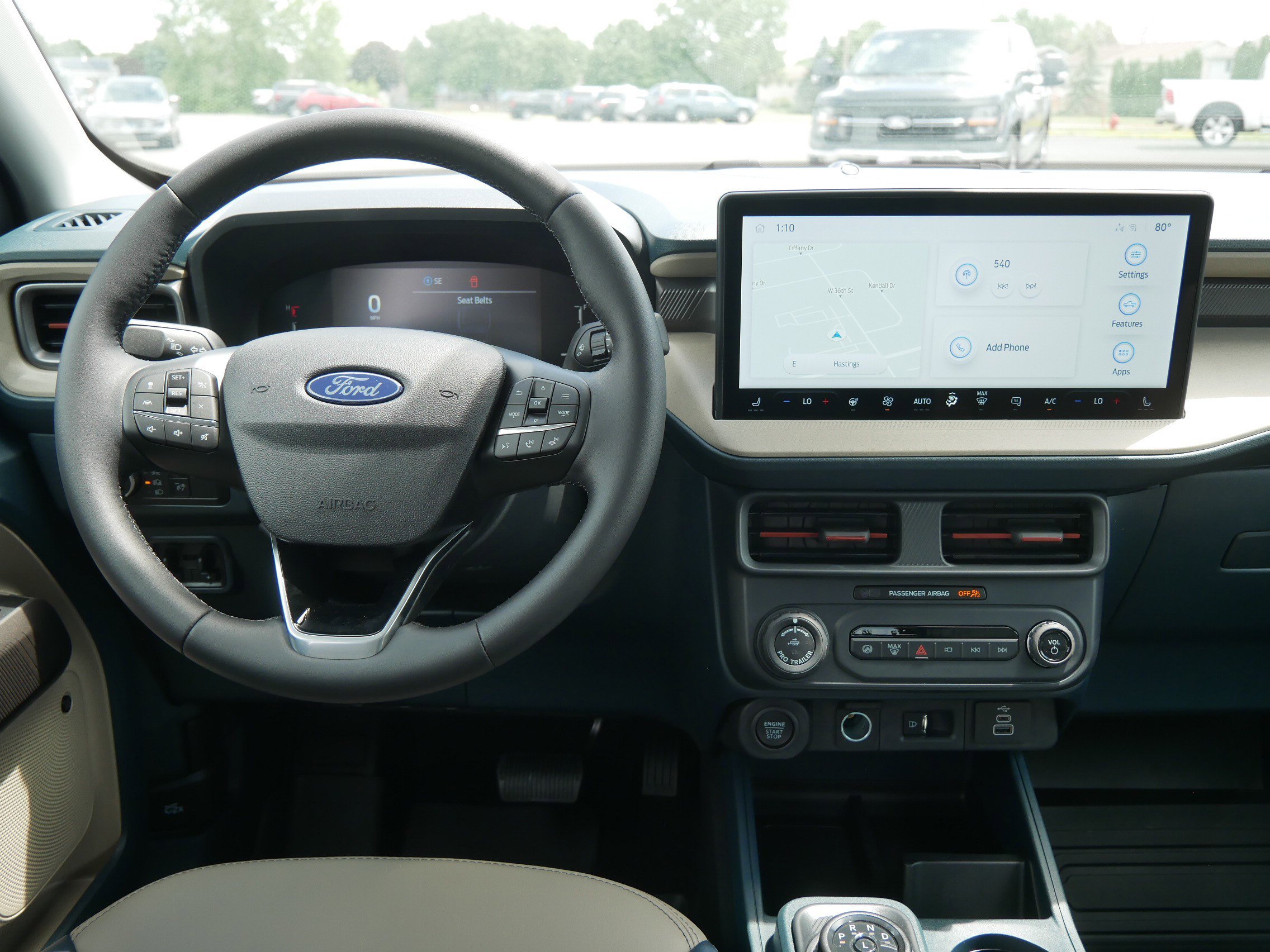 New 2026 Azure Gray Metallic Tri-Coat Ford Lariat® image 10