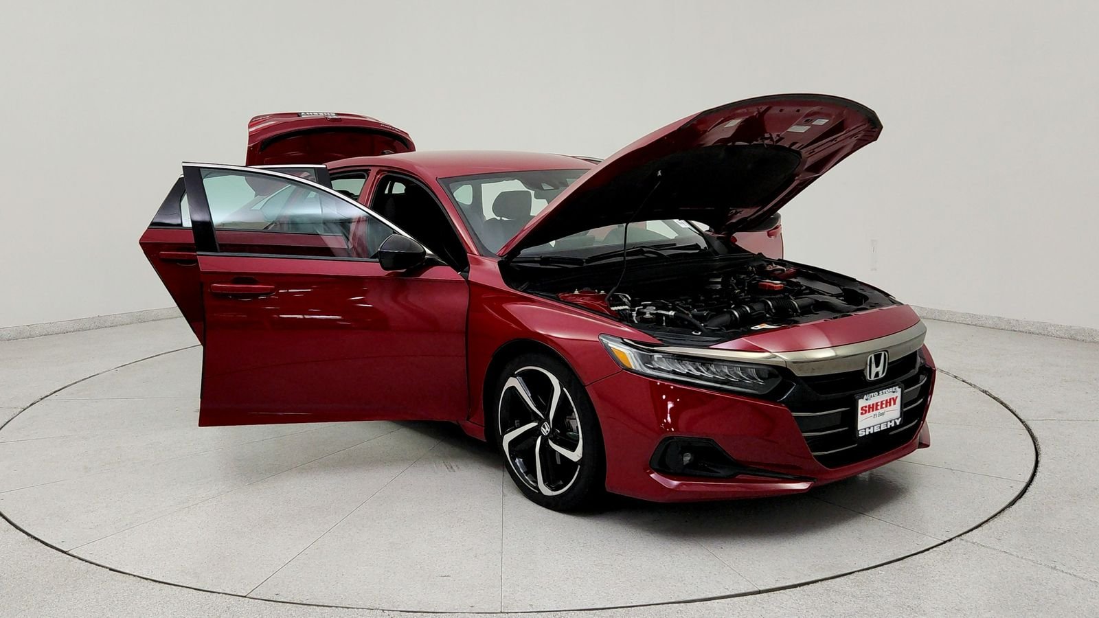 Used 2021 Red Honda Sport image 11