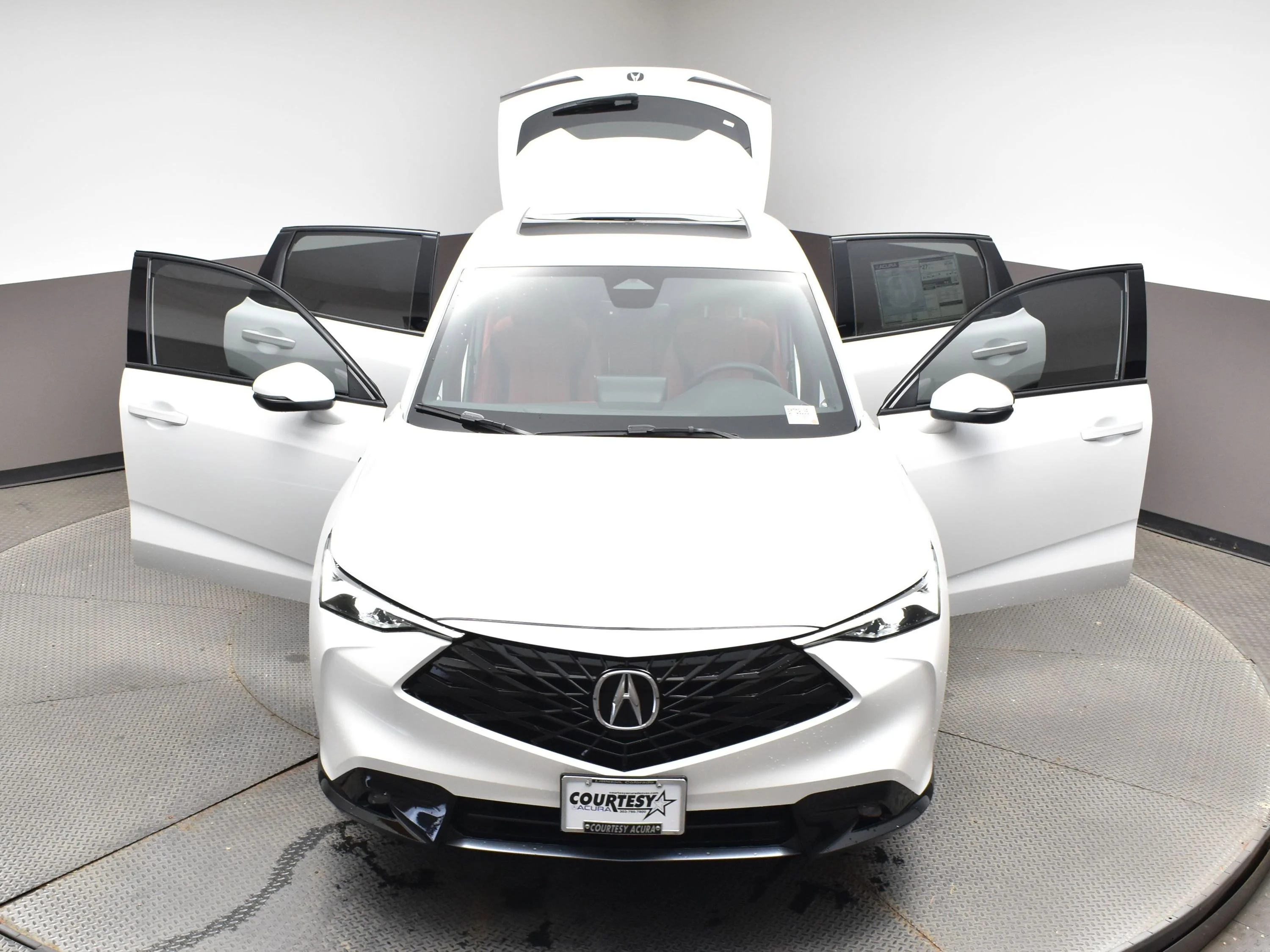 New 2025 Platinum White Pearl Acura w/A-Spec Package image 42