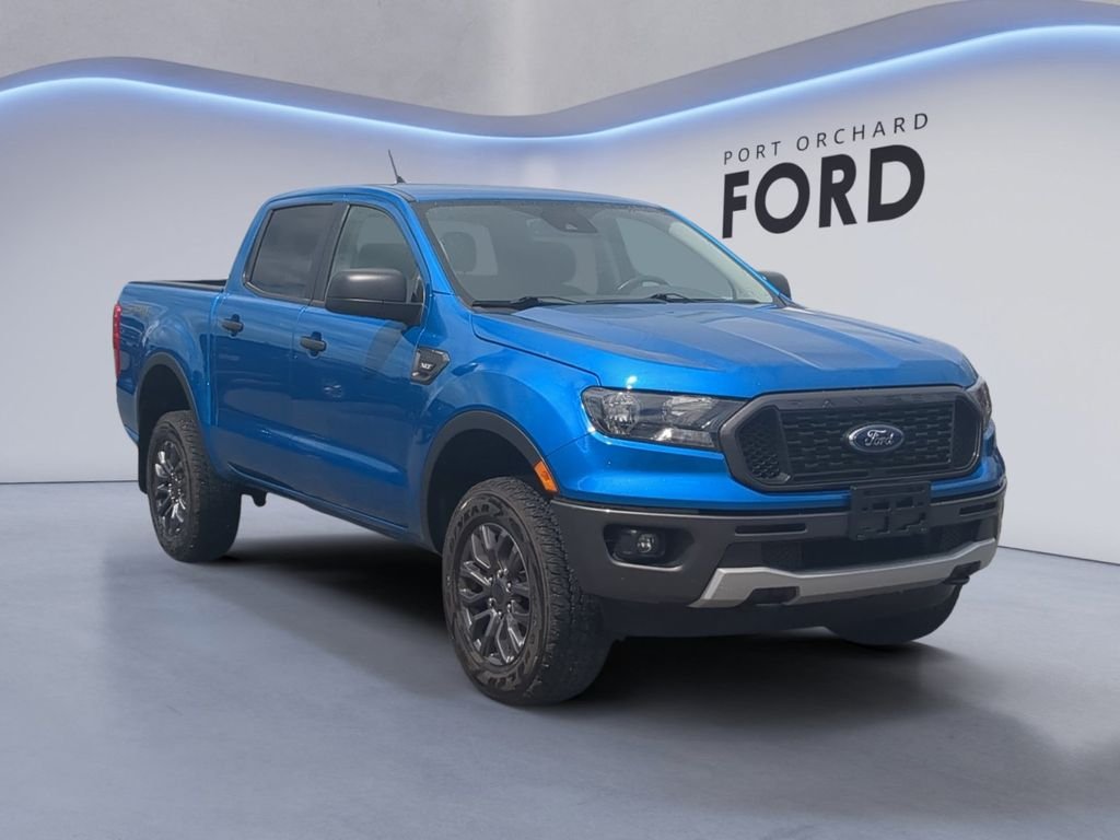 Used 2021 Blue Metallic Ford XLT image 9