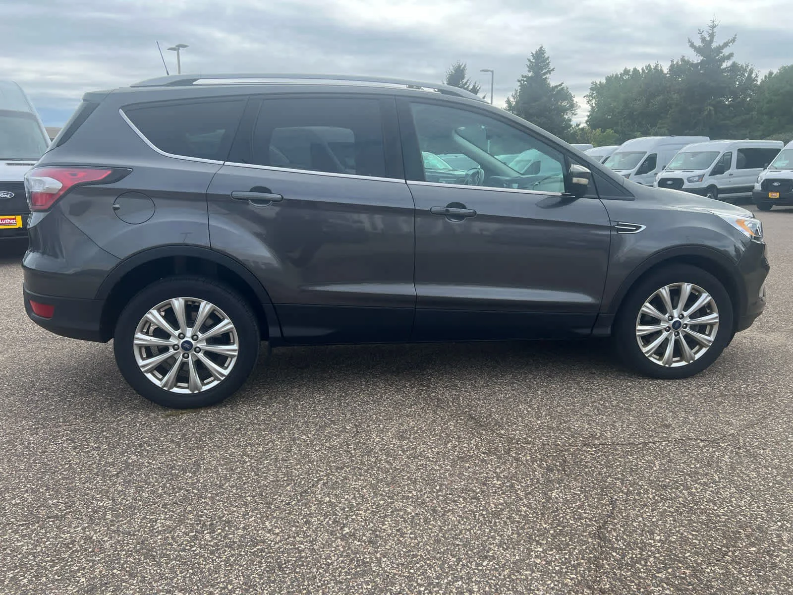 Used 2017 Magnetic Metallic Ford Titanium image 7