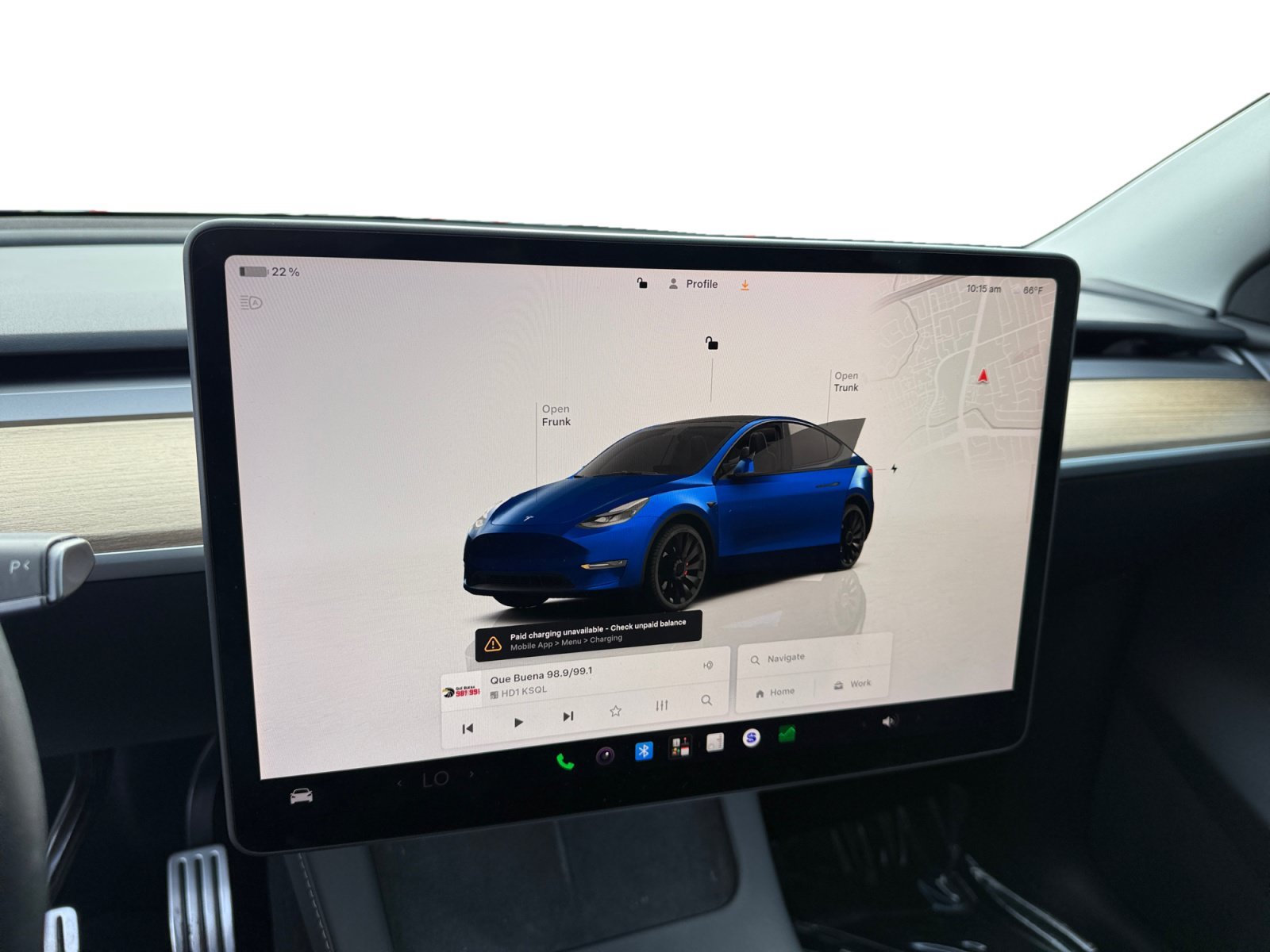 Used 2023 Deep Blue Metallic Tesla Performance image 12