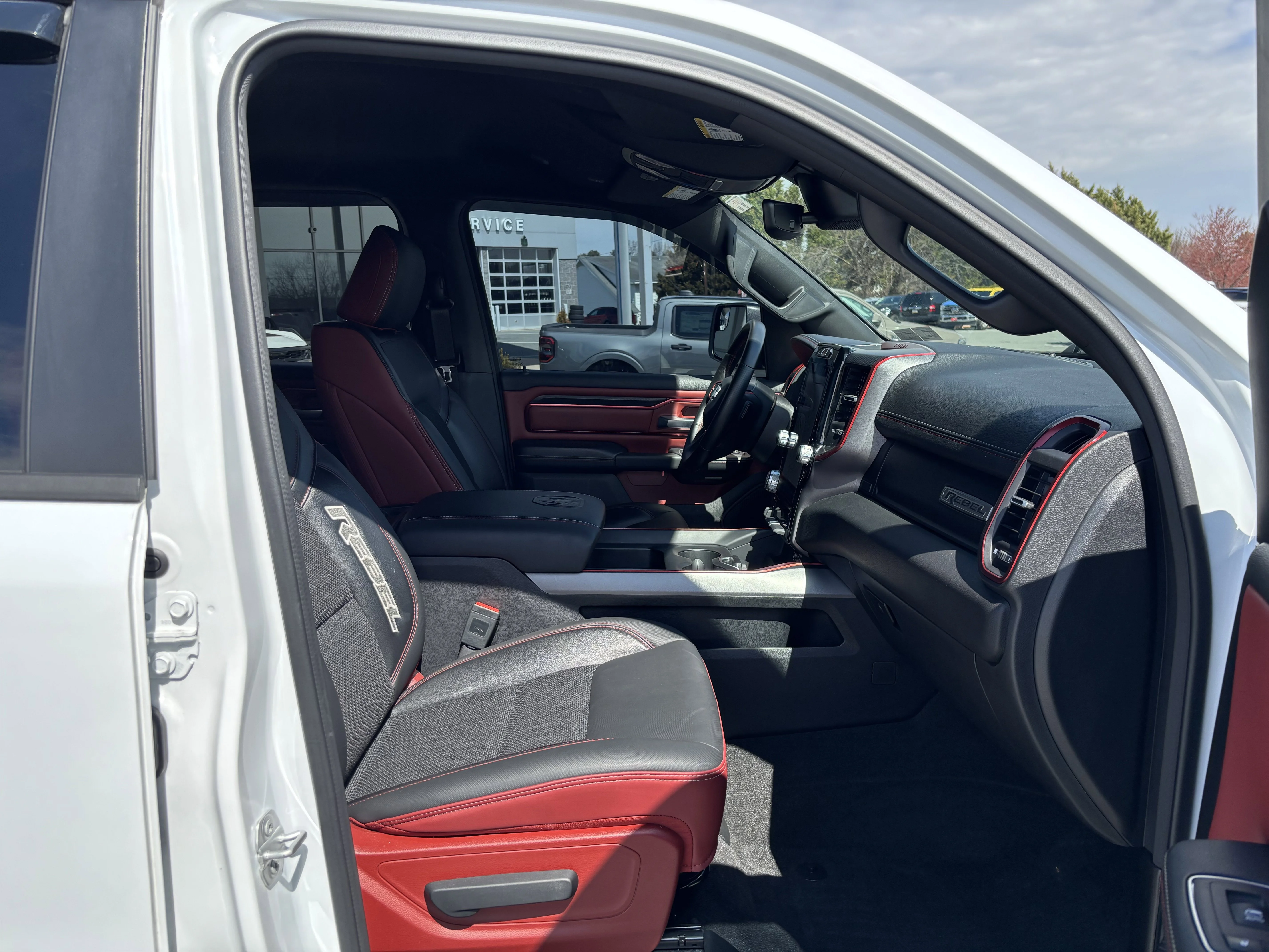 Used 2023 Bright White Clearcoat Ram Rebel image 40