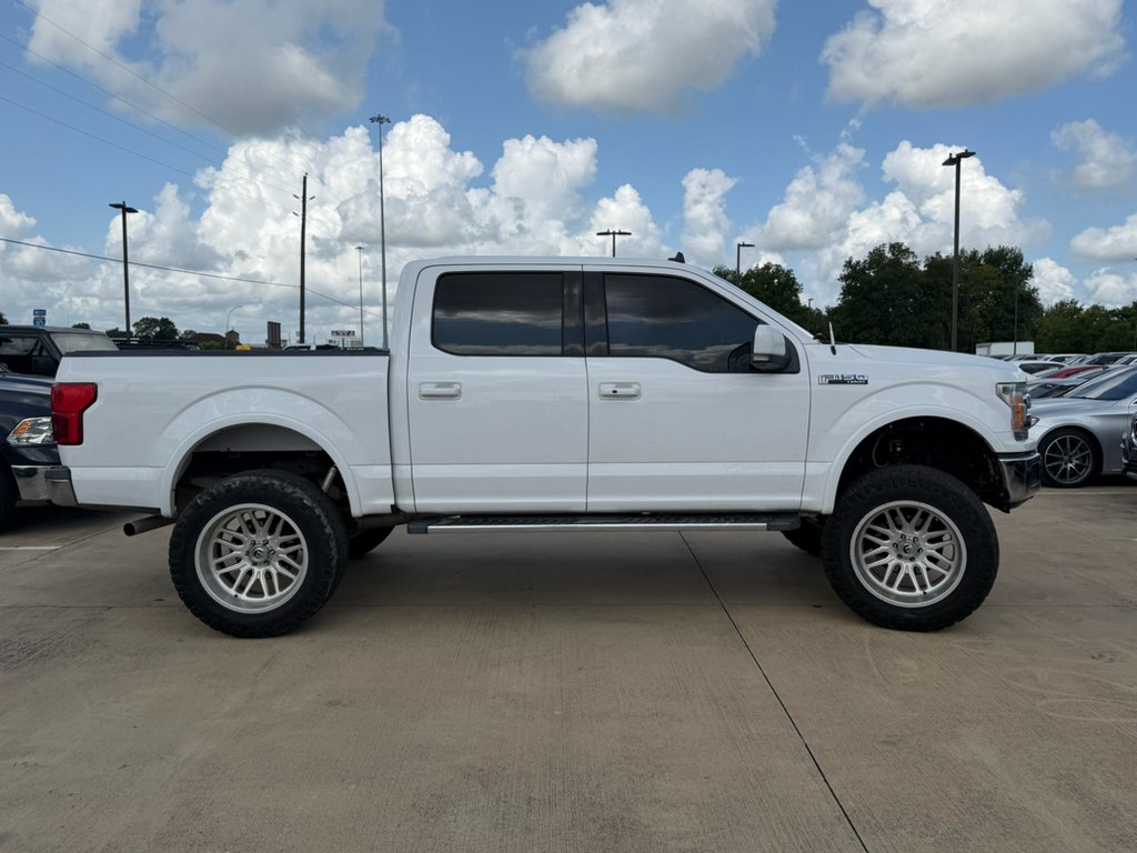 Used 2018 White Platinum Metallic Tri-Coat Ford LARIAT image 7