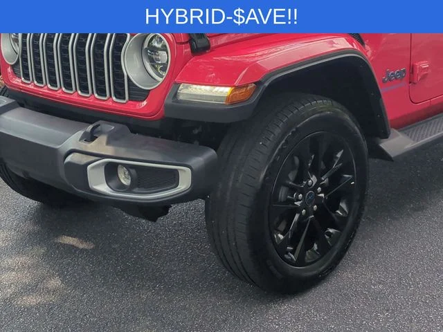 Used 2025 Red Jeep Sahara 4xe image 9