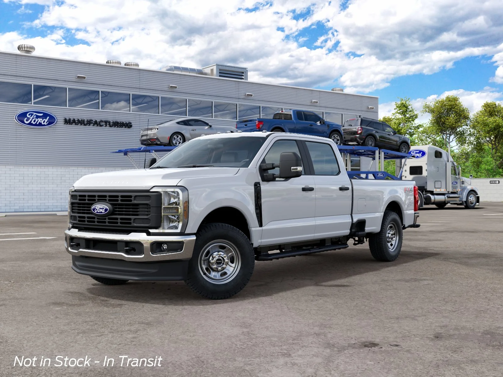 New 2027 Oxford White Ford F-350® XL image 2