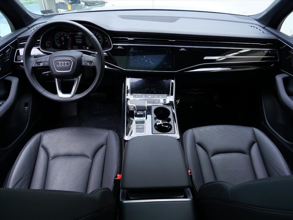 Used 2025 Satellite Silver Metallic Audi Premium Plus image 14