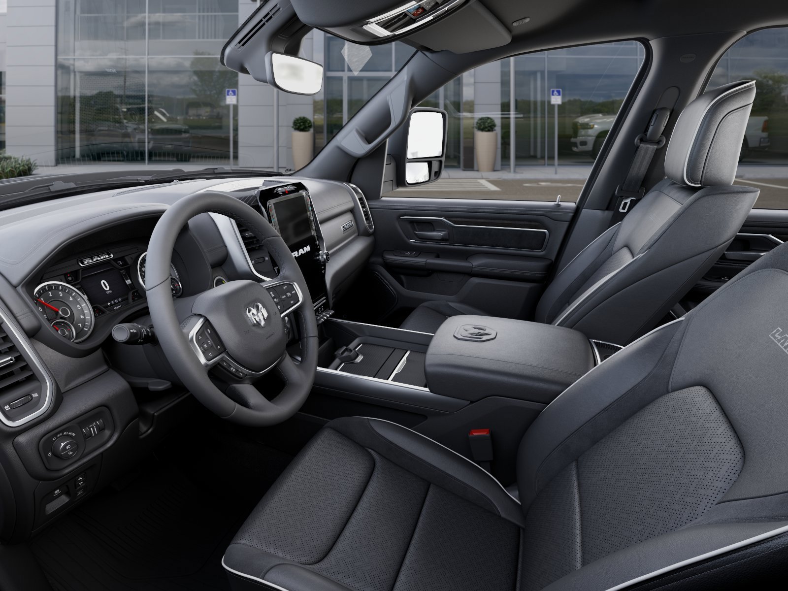 New 2026 Granite Crystal Metallic Clear-Coat Exterior Paint RAM Laramie image 23