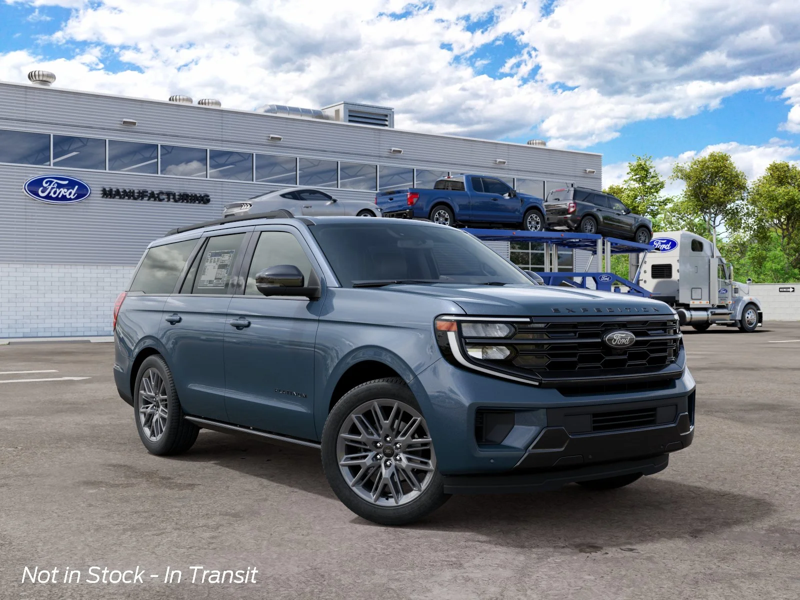 New 2027 Nocturnal Blue Metallic Ford Platinum image 4