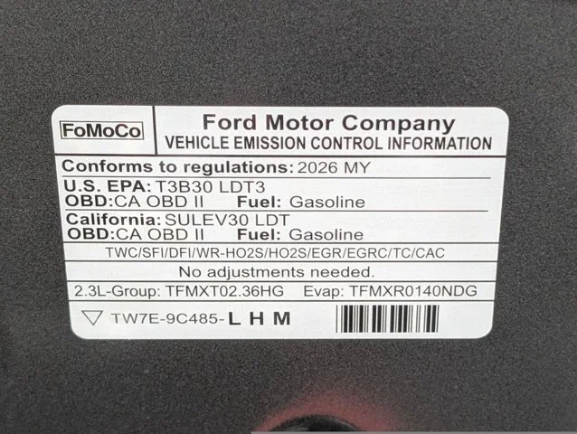 New 2026 Carbonized Gray Metallic Ford XLT image 52