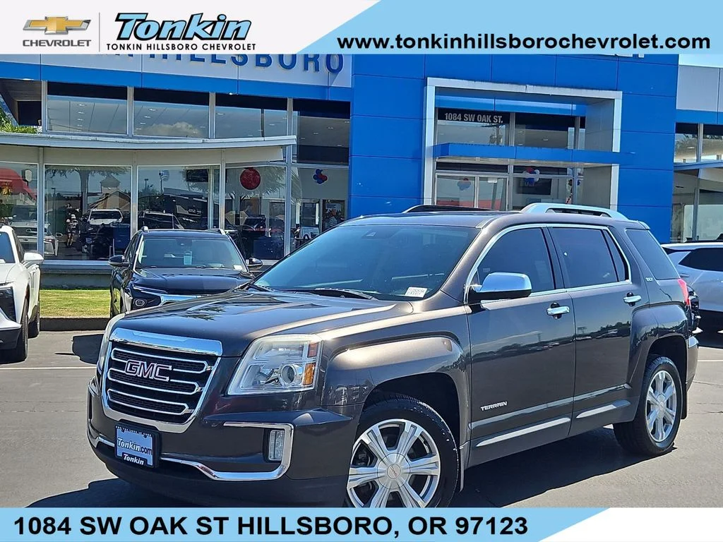 Used 2016 Iridium Metallic GMC SLT image 1