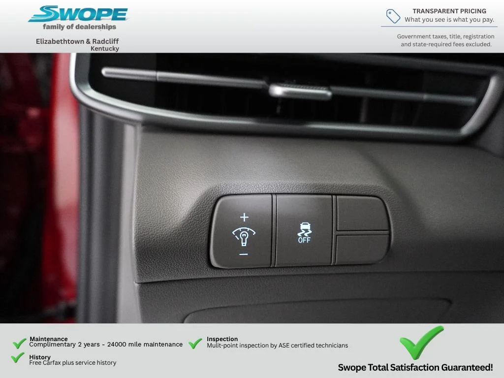 New 2026 Ultimate Red Hyundai SEL Sport Premium image 14