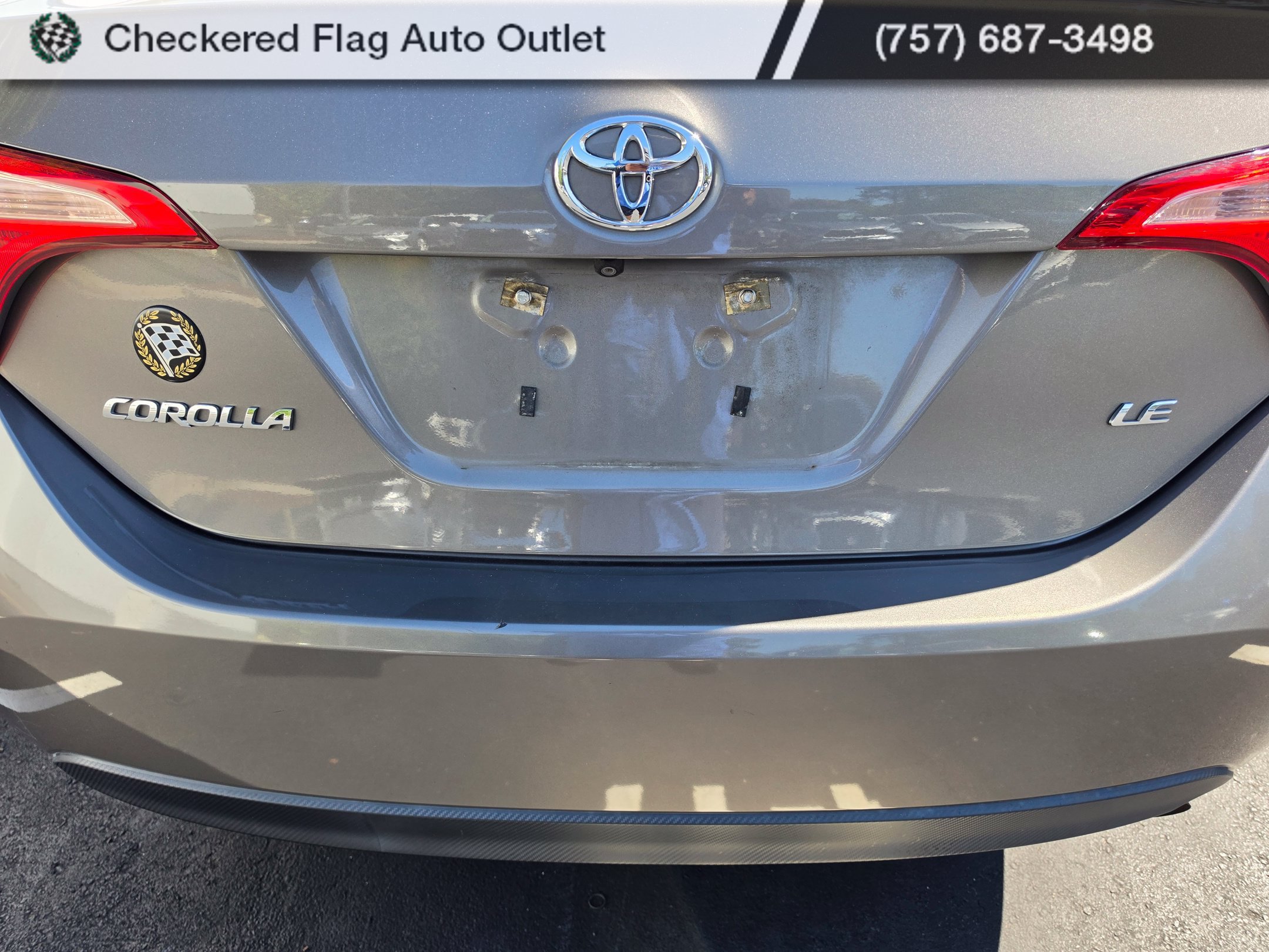 Used 2018 Falcon Gray Metallic Toyota LE image 7