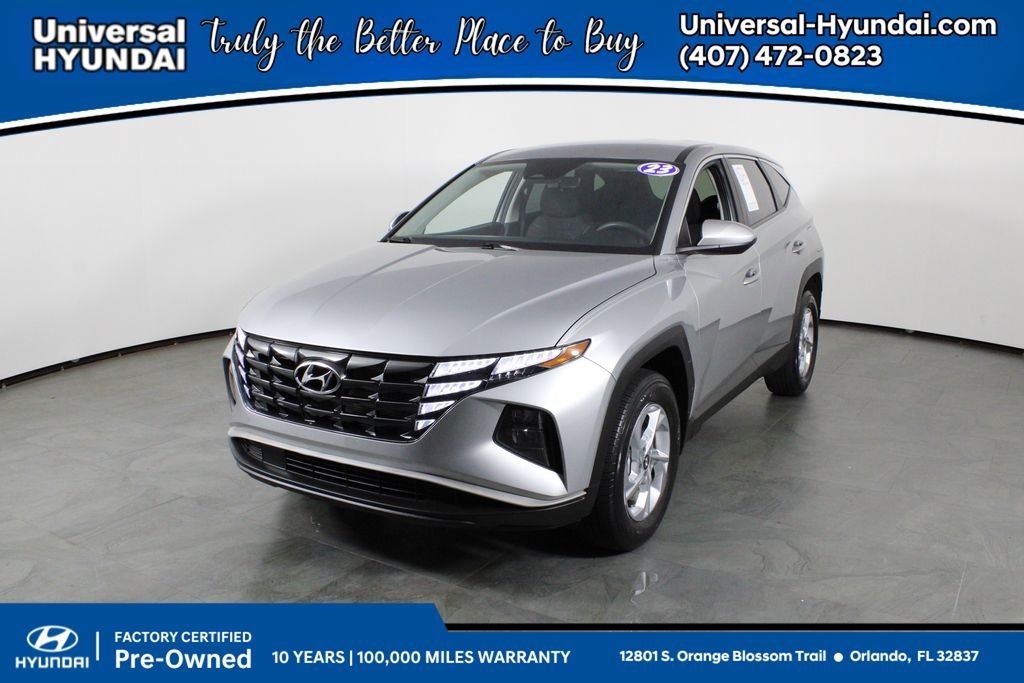 Certified Used 2023 Silver Hyundai SE image 1