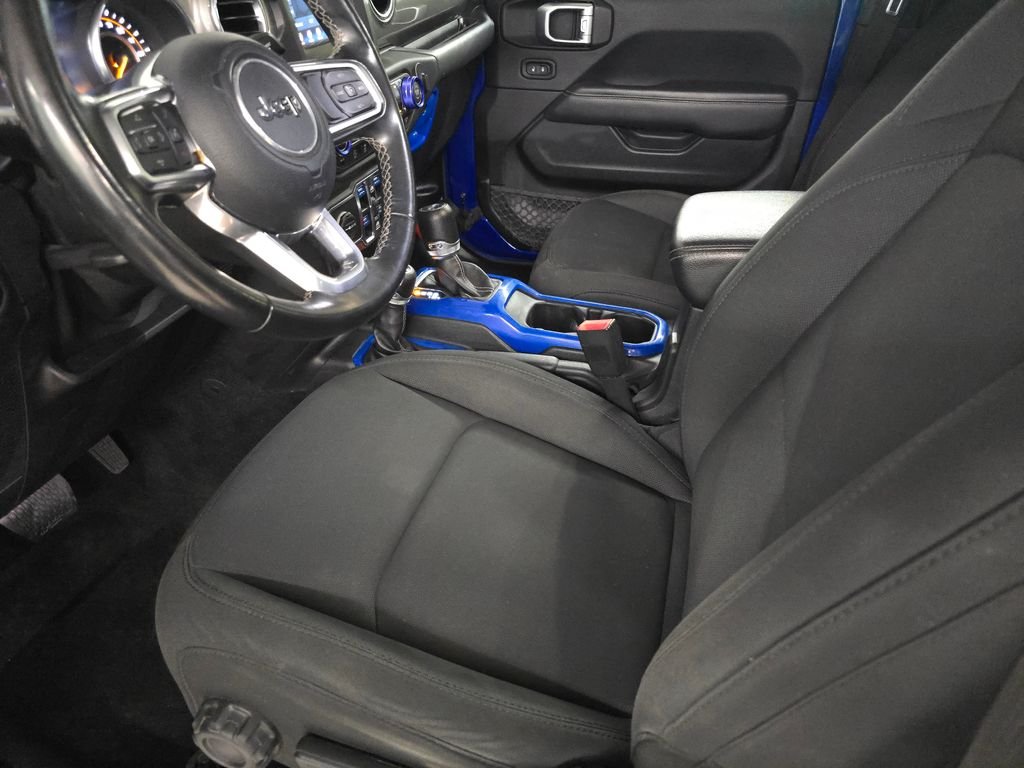 Used 2019 Blue Jeep Unlimited Sahara image 19