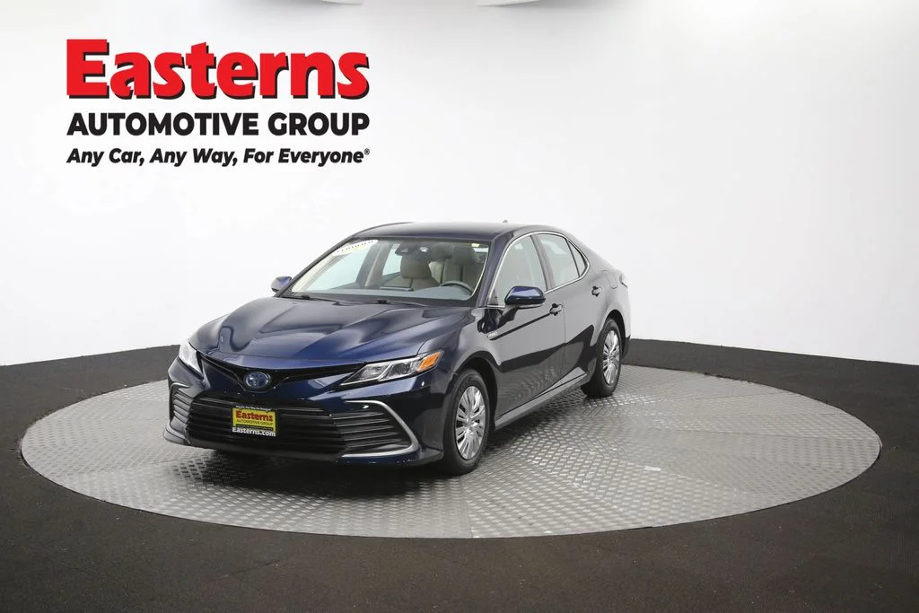 Used 2021 Blue Toyota LE image 53