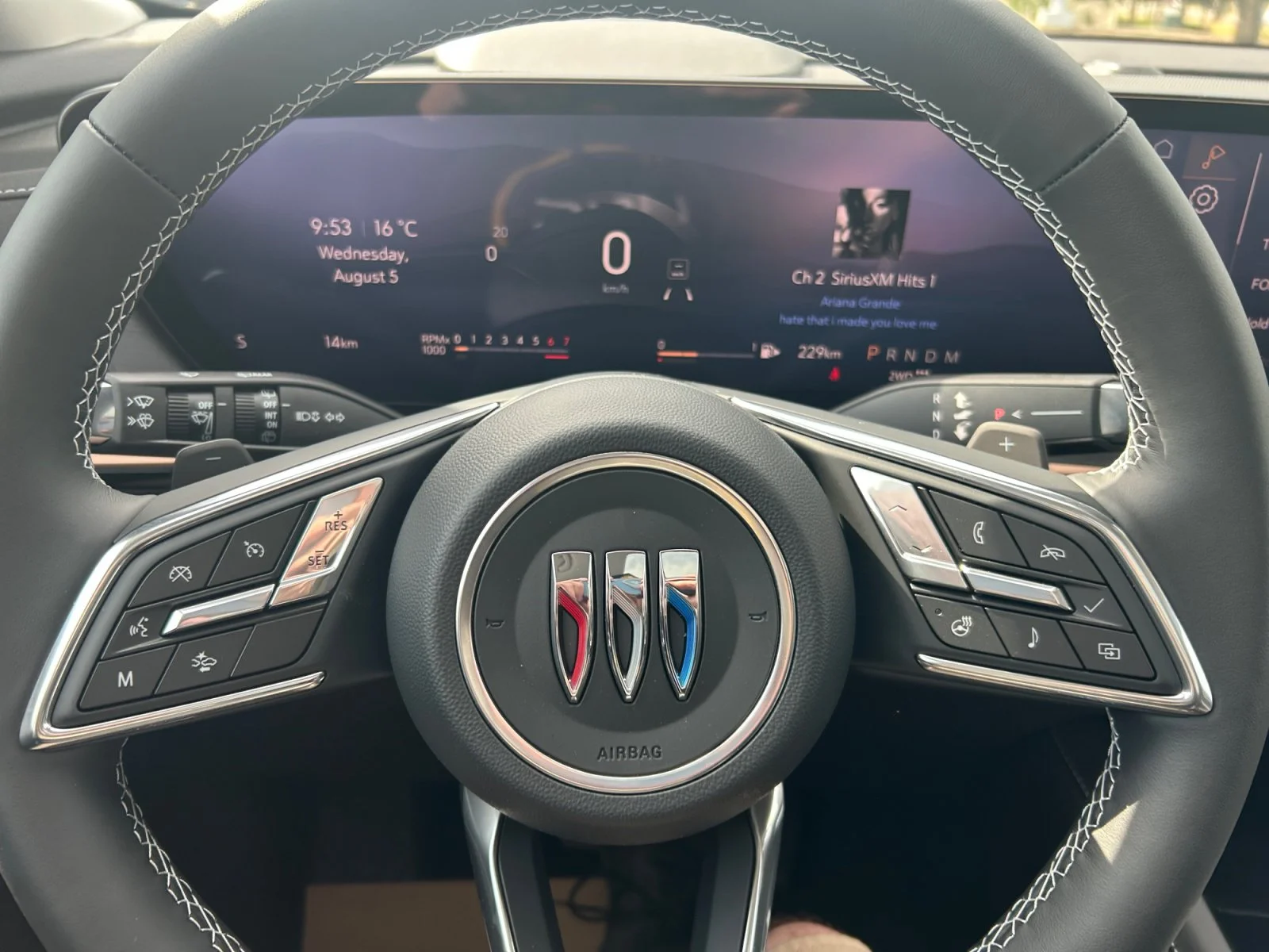 New 2026 Ebony Twilight Metallic Buick Sport Touring AWD image 23